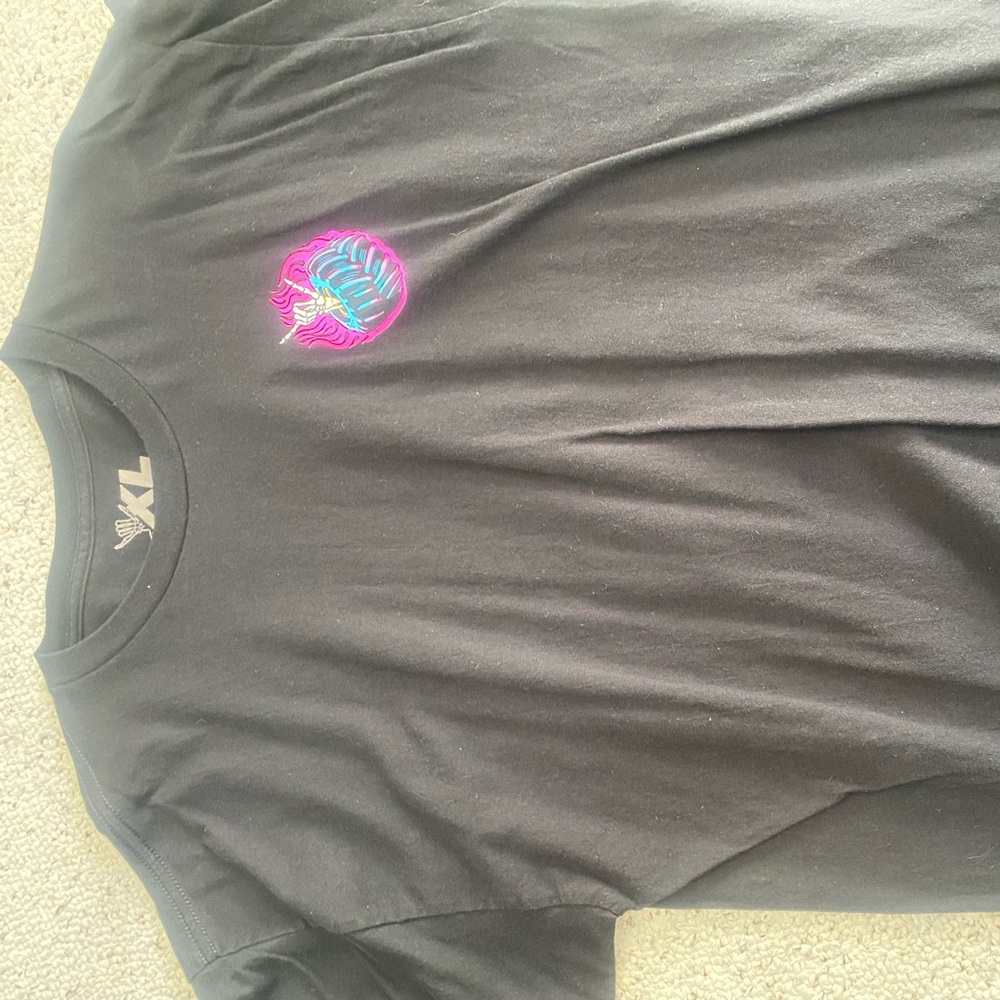 Shreddy Lyfe Shirt Lot of 3 Shirts Size XL Like New barley Worn Black Dirtbike